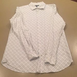 Men’s Banana Republic fitted cotton dress shirt